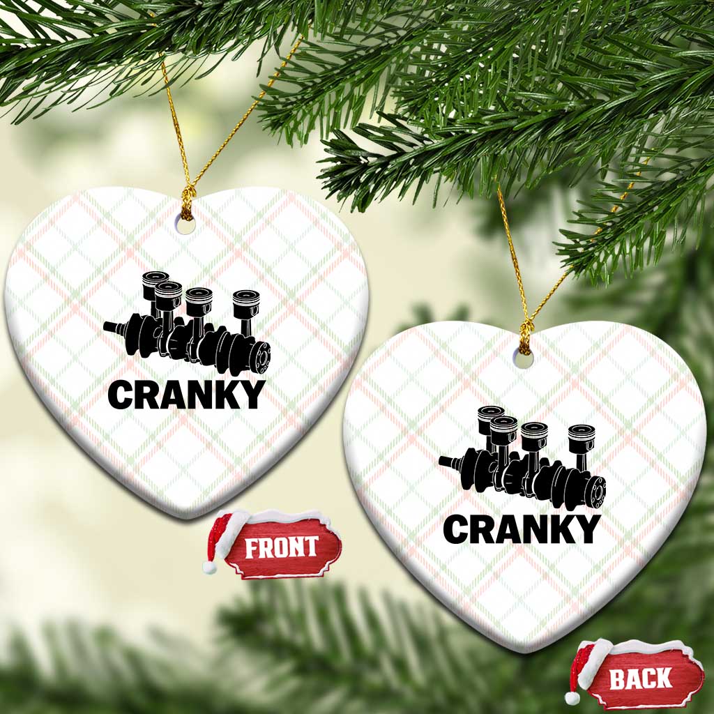 Cranky Car Engine Crankshaft Cars Lover Ceramic Ornament Mechanics Father Day TS10 Print Your Wear