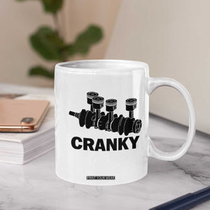 Cranky Car Engine Crankshaft Cars Lover Coffee Mug Mechanics Father Day TS10 Print Your Wear