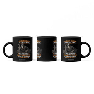 Mechanic Skeleton Coffee Mug Curious Enough to Take It Apart Car Auto Repair Garage