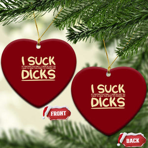 I Suck At Fantasy Football Ceramic Ornament Funny My Friends Are Draft Party Commish FFL TS10 Print Your Wear