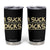 I Suck At Fantasy Football Tumbler Cup Funny My Friends Are Draft Party Commish FFL TS10 Black Print Your Wear
