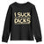 I Suck At Fantasy Football Youth Sweatshirt Funny My Friends Are Draft Party Commish FFL - Print Your Wear