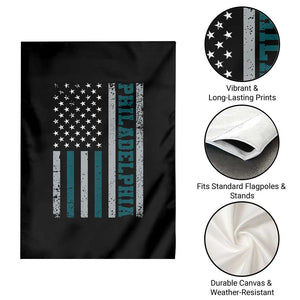 PFE Game Day Garden Flag Retro American Flag Philly Lover TS10 Print Your Wear