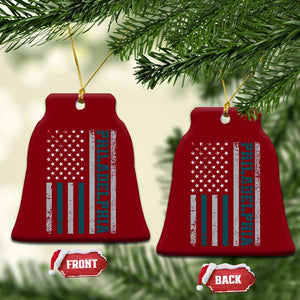 PFE Game Day Ceramic Ornament Retro American Flag Philly Lover TS10 Print Your Wear