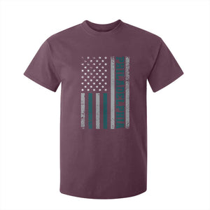 Philadelphia T Shirt For Kid Retro American Flag Philly Fan TS10 Maroon Print Your Wear