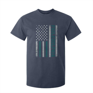 Philadelphia T Shirt For Kid Retro American Flag Philly Fan TS10 Navy Print Your Wear