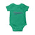 Philadelphia Baby Onesie Mascot Vintage Sports Name TS10 Irish Green Print Your Wear