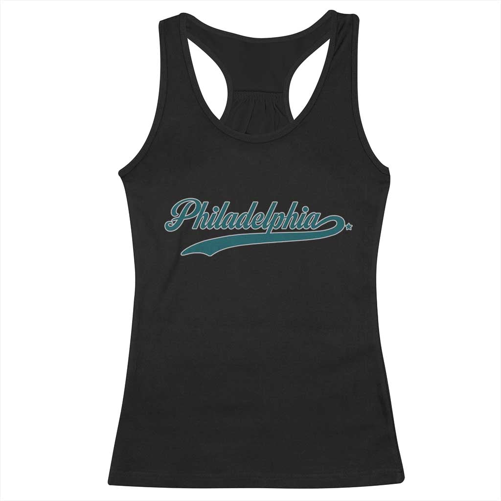PFE Game Day Racerback Tank Top Vintage Sports Name TS10 Black Print Your Wear