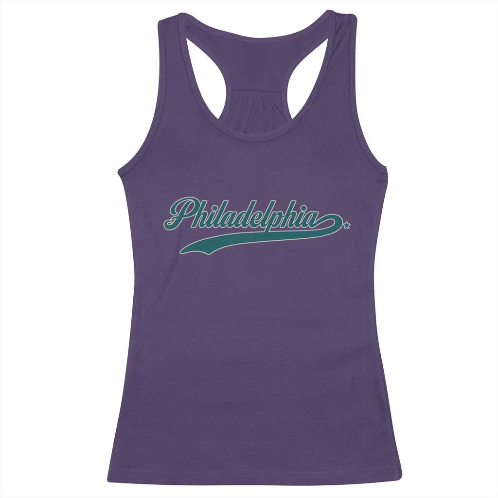 PFE Game Day Racerback Tank Top Vintage Sports Name TS10 Purple Print Your Wear