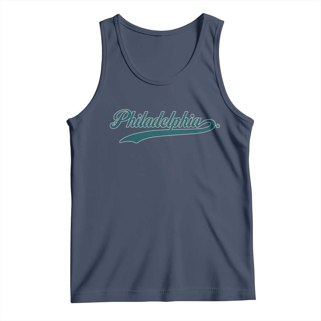 PFE Game Day Tank Top Vintage Sports Name TS10 Navy Print Your Wear