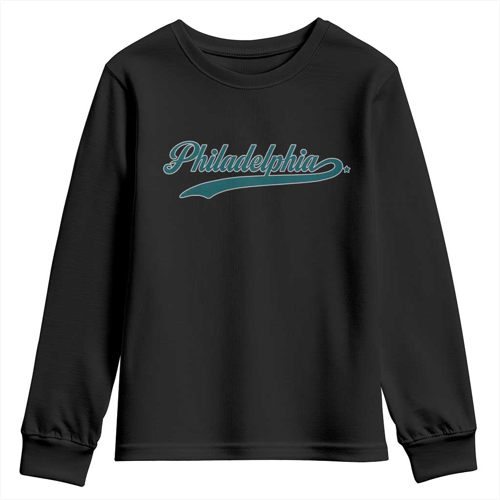 PFE Game Day Youth Sweatshirt Vintage Sports Name TS10 Black Print Your Wear
