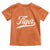 Retro Script Tigers Toddler T Shirt Vintage Team Name TS10 Orange Print Your Wear