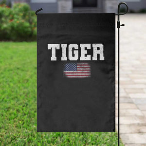 Classic Tiger Garden Flag Retro Varsity Vintage Sports Team Name USA Flag TS10 Print Your Wear