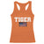 Classic Tigers Racerback Tank Top Retro Varsity Vintage Team Name USA Flag TS10 Orange Print Your Wear