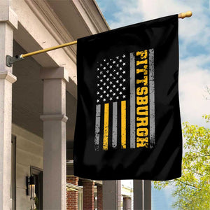 PFS Game Day Garden Flag Retro Vintage USA Flag Patriotic American TS10 Print Your Wear