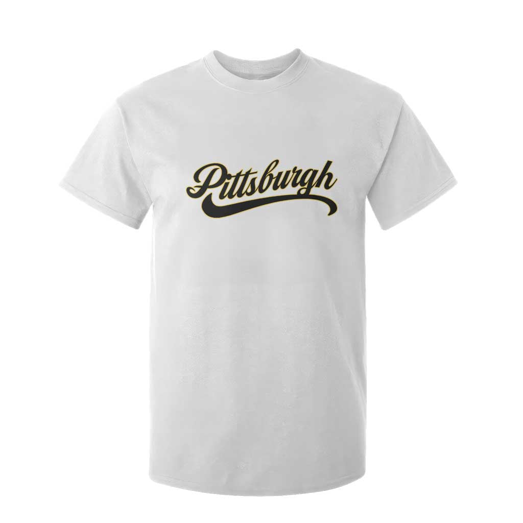 Pittsburgh T Shirt For Kid Classic Retro Vintage Pennsylvania PA TS10 White Print Your Wear