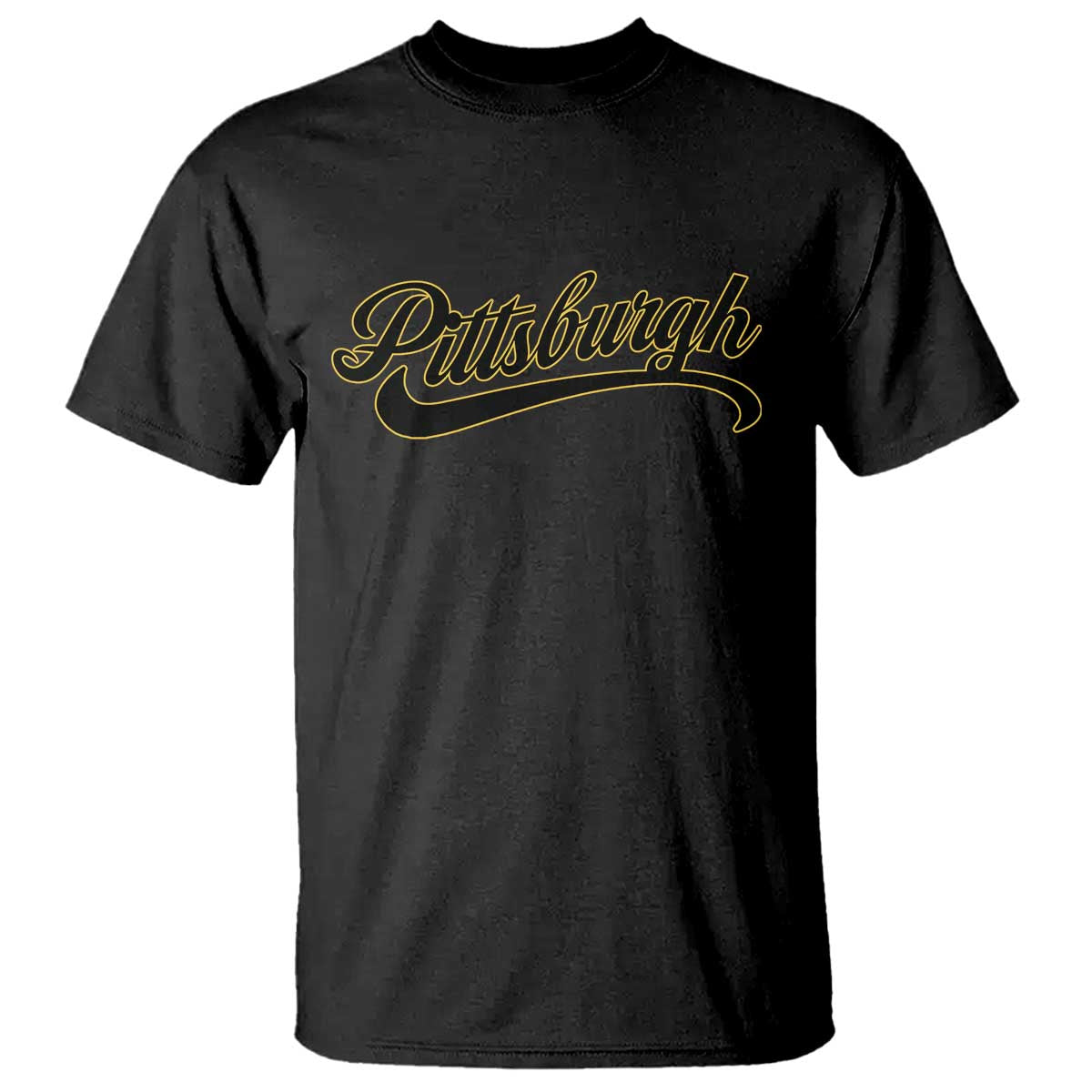 Pittsburgh T Shirt Classic Retro Vintage Pennsylvania PA TS10 Black Print Your Wear