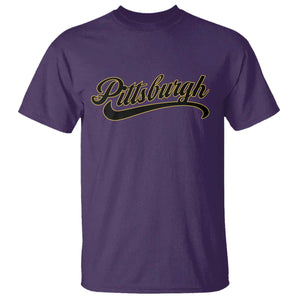 PFS Game Day T Shirt Classic Retro Vintage Pennsylvania PA TS10 Purple Print Your Wear
