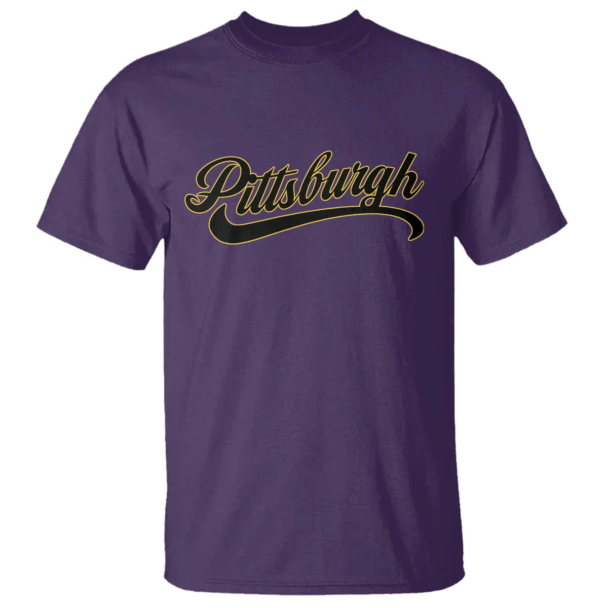 Pittsburgh T Shirt Classic Retro Vintage Pennsylvania PA TS10 Purple Print Your Wear