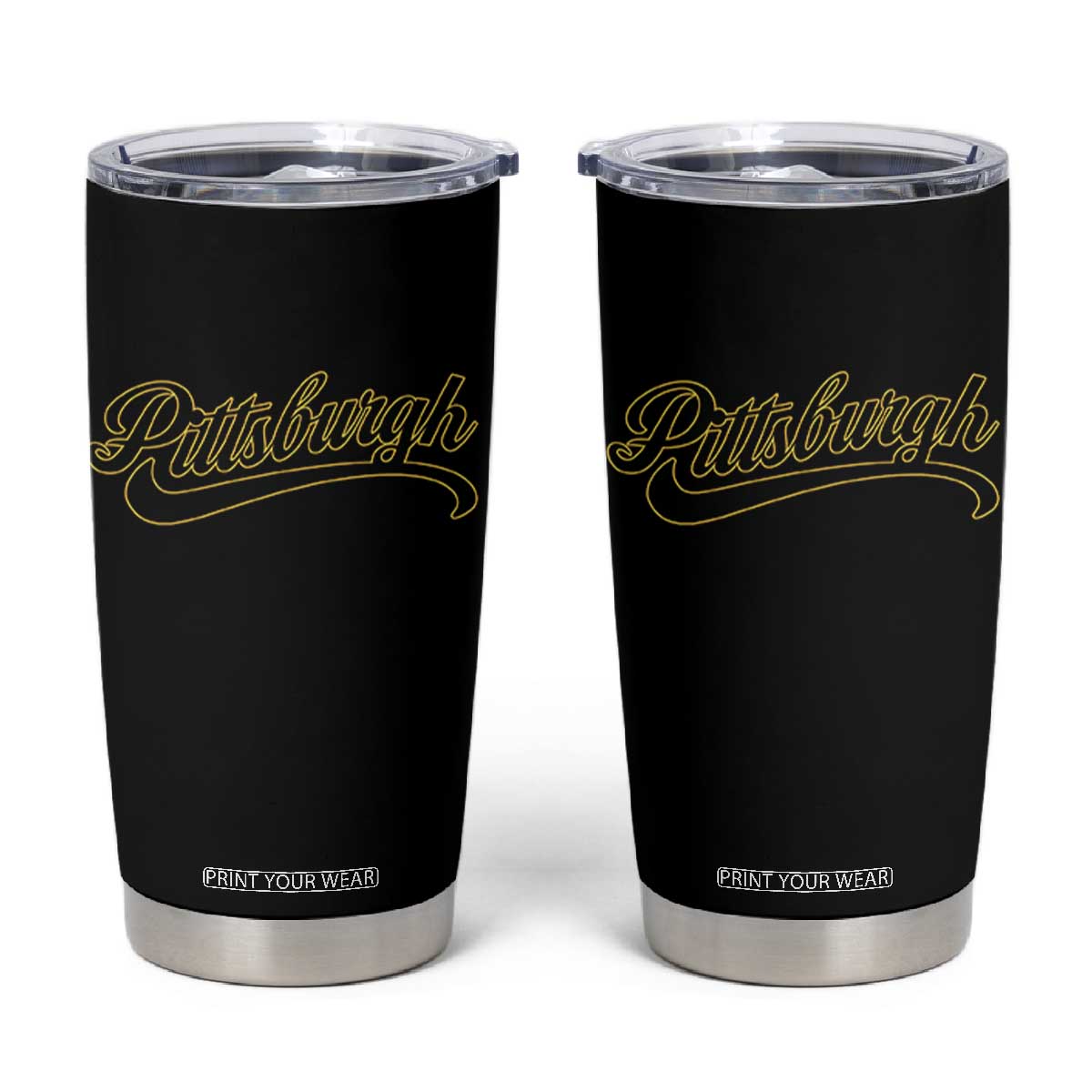 PFS Game Day Tumbler Cup Classic Retro Vintage Pennsylvania PA TS10 Black Print Your Wear