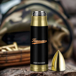 Vintage Tennessee Bullet Tumbler Classic TN Orange Print Retro Vintage TS10 Print Your Wear
