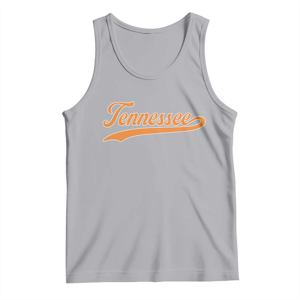 Vintage Tennessee Tank Top Classic TN Orange Print Retro Vintage TS10 Athletic Heather Print Your Wear