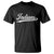 Retro Script Indians T Shirt Vintage Team Name TS10 Black Print Your Wear