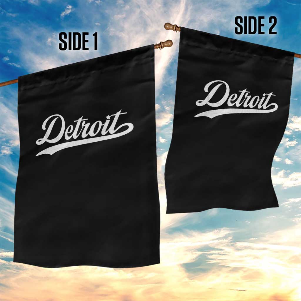 Retro Script DFL Garden Flag Vintage Sports Team Name LF TS10 Print Your Wear