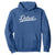 Retro Script Detroit Hoodie Vintage Team Name TS10 Royal Blue Print Your Wear