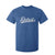 Retro Script Detroit T Shirt For Kid Vintage Team Name TS10 Royal Blue Print Your Wear