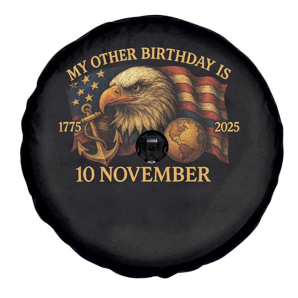 Veteran 250th Anniversary Spare Tire Cover My Other Birthday Is 10 November 1775 TS10 Print Your Wear