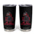 Marine Veteran 250th Anniversary Tumbler Cup Retro Military Corps American Flag - Print Your Wear