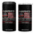 Marine Veteran 250th Anniversary 4 in 1 Can Cooler Tumbler Retro Patriotic Military Gift American Flag - Print Your Wear