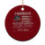 Marine Veteran 250th Anniversary Ceramic Ornament Retro Patriotic Military Gift American Flag - Print Your Wear