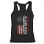 Marine 250th Anniversary Racerback Tank Top Retro Patriotic Military Veteran Gift American Flag - Print Your Wear