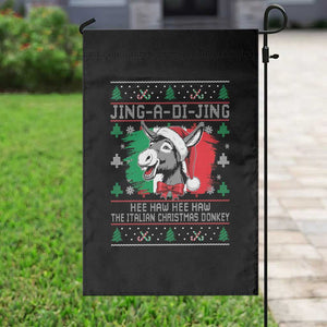 Italian Christmas Donkey Garden Flag Jing a Di Jing Dominick the Ugly Christmas TS10 Print Your Wear