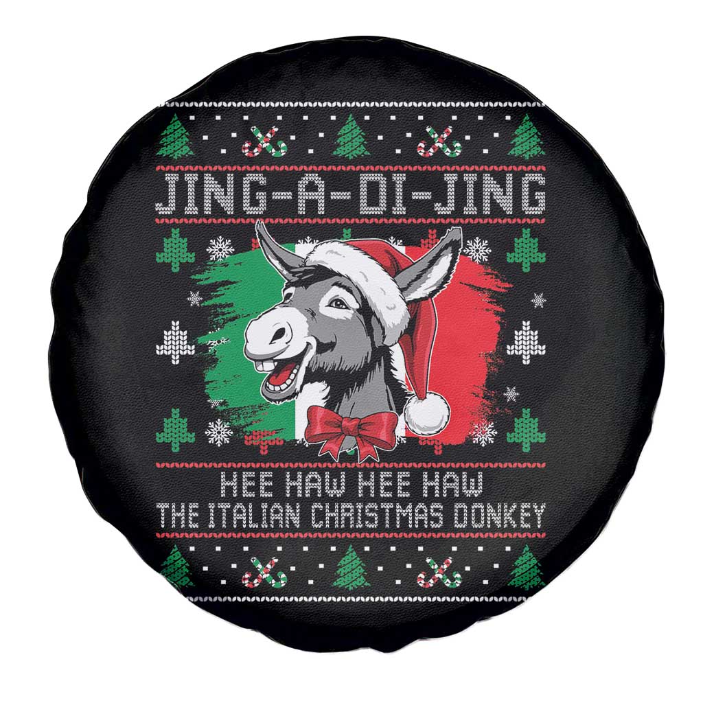 Italian Christmas Donkey Spare Tire Cover Jing a Di Jing Dominick the Ugly Christmas TS10 Print Your Wear