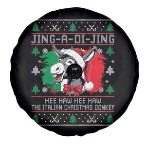 Italian Christmas Donkey Spare Tire Cover Jing a Di Jing Dominick the Ugly Christmas TS10 Print Your Wear