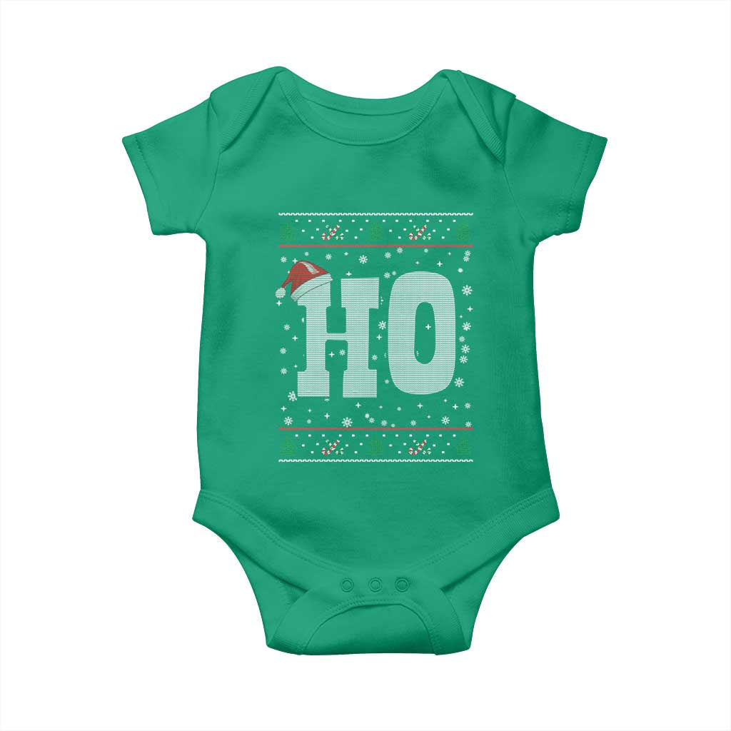 Where's My Ho At Matching Ugly Christmas Baby Onesie Ho Funny Couples TS10 Irish Green Print Your Wear