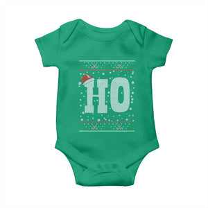 Where's My Ho At Matching Ugly Christmas Baby Onesie Ho Funny Couples TS10 Irish Green Print Your Wear