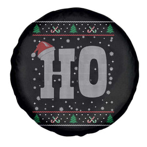 Where's My Ho At Matching Ugly Christmas Spare Tire Cover Ho Funny Couples TS10 Print Your Wear