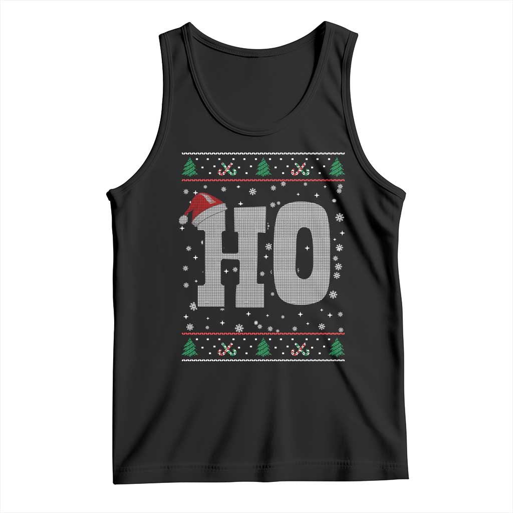 Where's My Ho At Matching Ugly Christmas Tank Top Ho Funny Couples - Print Your Wear