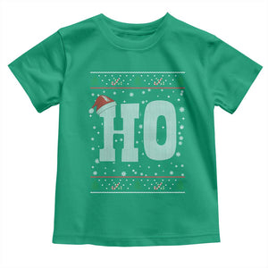 Where's My Ho At Matching Ugly Christmas Toddler T Shirt Ho Funny Couples TS10 Irish Green Print Your Wear