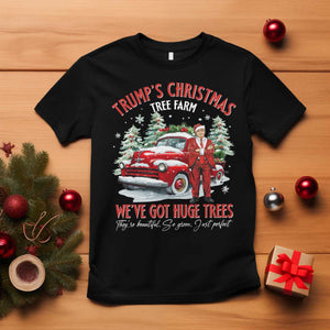 Funny Trump Christmas Tree Farm T Shirt Make Xmas Great Again TS10 Black Print Your Wear