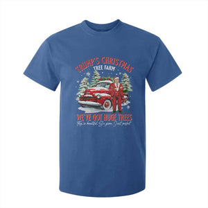 Funny Trump Christmas Tree Farm T Shirt For Kid Make Xmas Great Again TS10 Royal Blue Print Your Wear