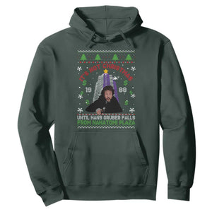 Christmas Nakatomi Plaza Hoodie Hans Gruber Xmas Party 2024 Ugly Gift TS10 Dark Forest Green Print Your Wear