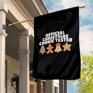 Official Christmas Cookie Tester Garden Flag Taster Baking Crew Sibling Matching TS10 Print Your Wear