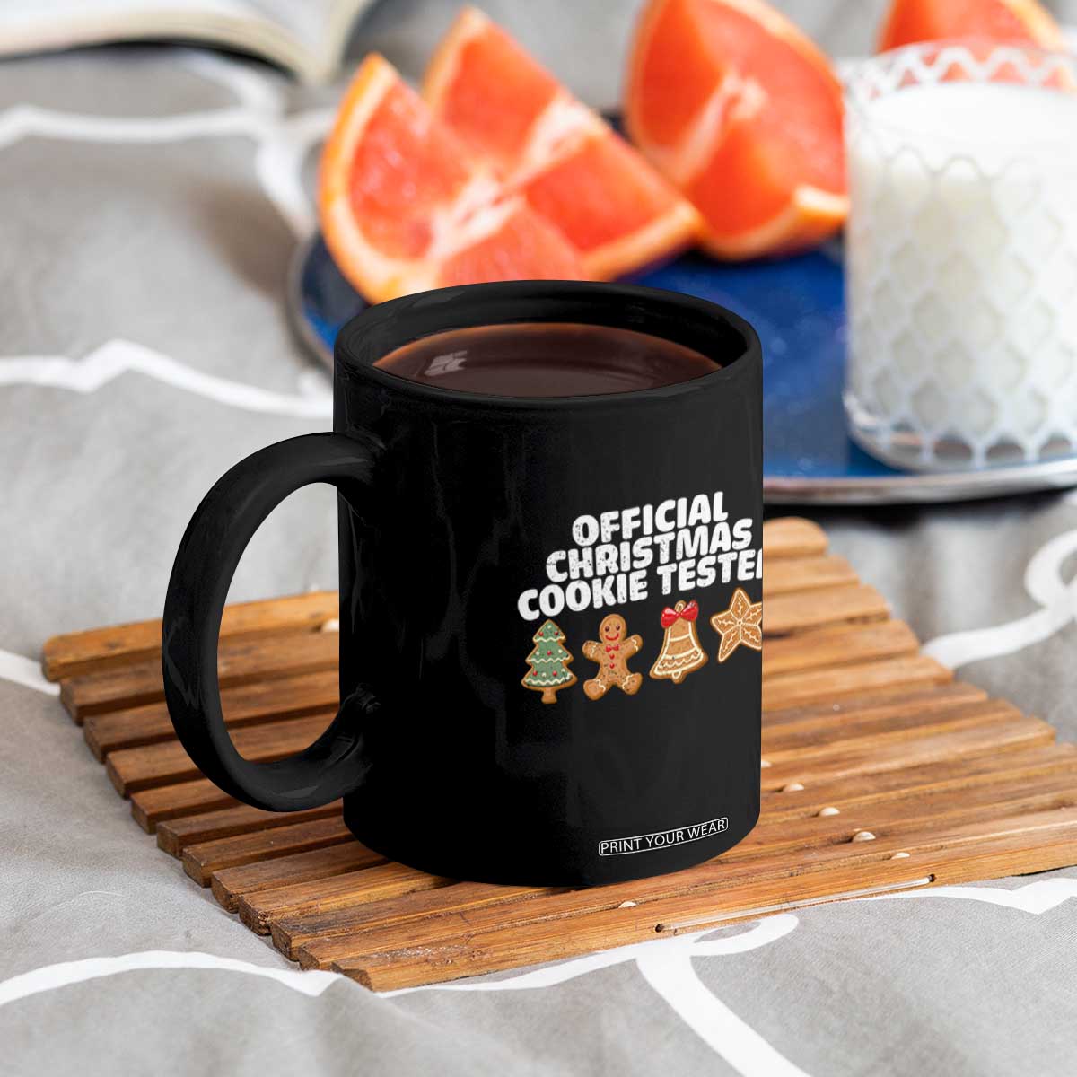 Official Christmas Cookie Tester Coffee Mug Taster Baking Crew Sibling Matching TS10 Print Your Wear