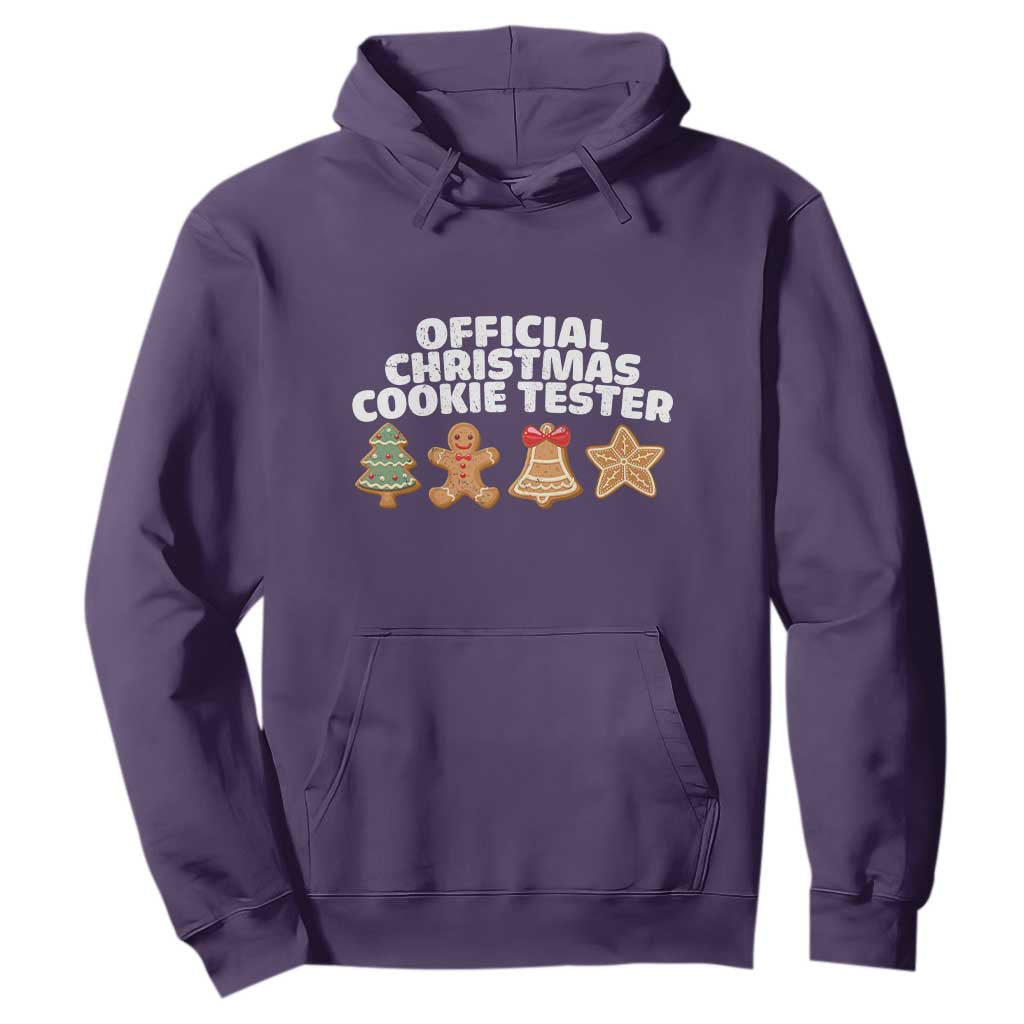 Official Christmas Cookie Tester Hoodie Taster Baking Crew Sibling Matching TS10 Purple Print Your Wear