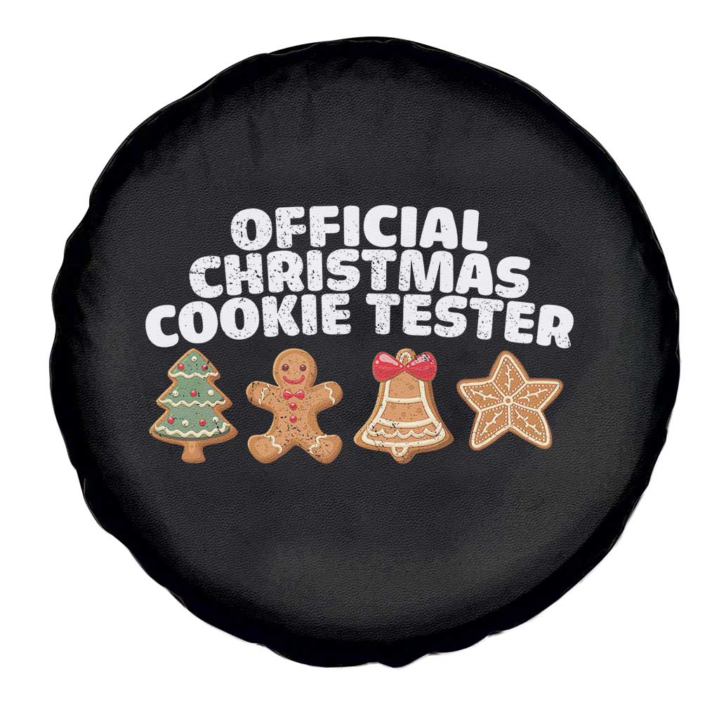 Official Christmas Cookie Tester Spare Tire Cover Taster Baking Crew Sibling Matching TS10 Print Your Wear